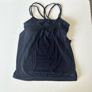 Athleta Bra Top Black Size Medium